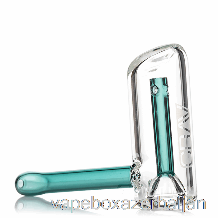 Vape Baku GRAV Mini Hammer Bubbler Lake Green Accent